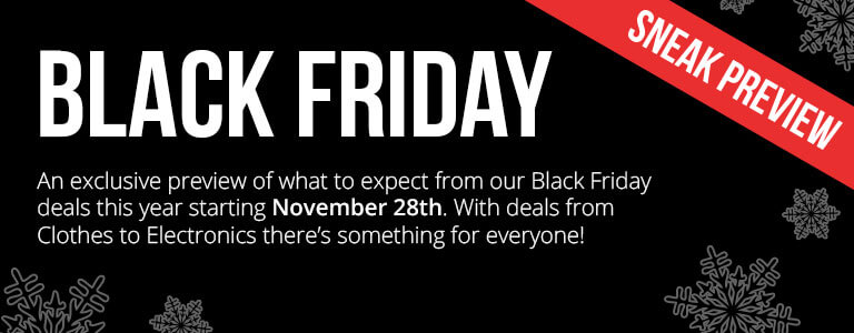 Black Friday Preview