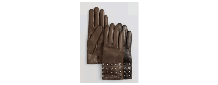 Studded gloves