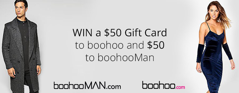 2 boohoo gift cards up for grabs