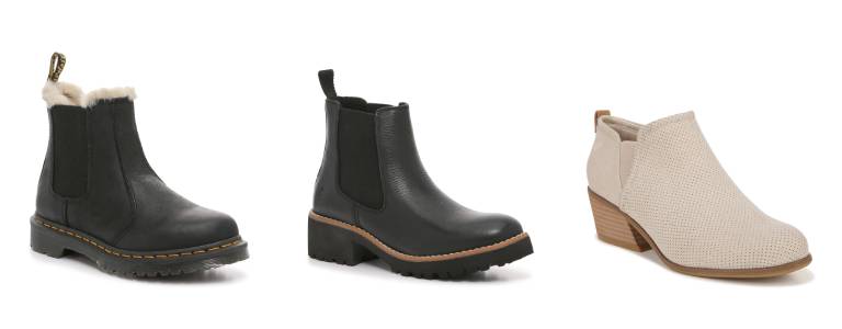 Dr. Martens 2976 Chelsea Boot, Hush Puppies Amelia Chelsea Boot and Dr. Scholl's Lauren Chelsea Boot