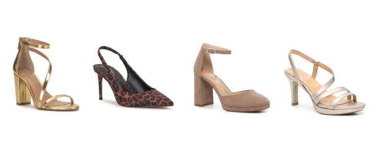Jessica Simpson Sloyan Sandal, Jessica Simpson Souli Slingback Pump, Kelly & Katie Elmonie Pump and Naturalizer Brenta Sandal