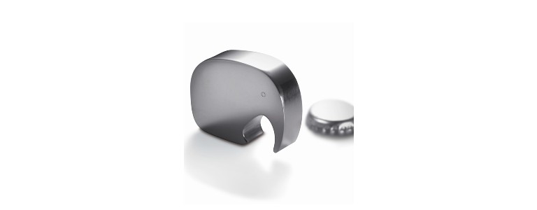Stainless steel elephant bottle opener
