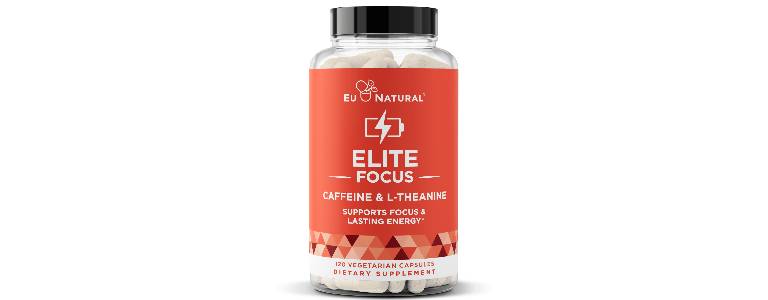 Eu Natural Elite Focus Caffeine & L-Theanine