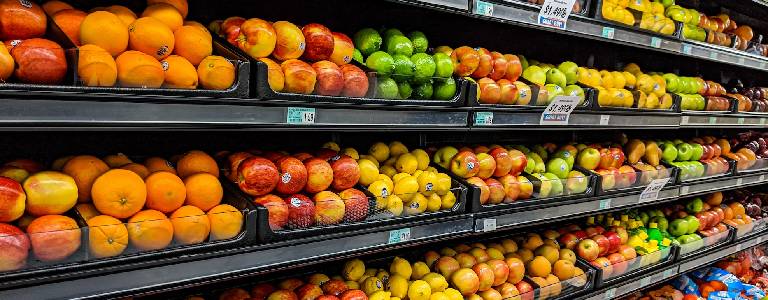 Save on groceries at the supermarket.