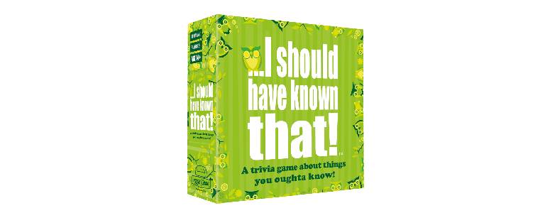 "I Should Have Known That" trivia game