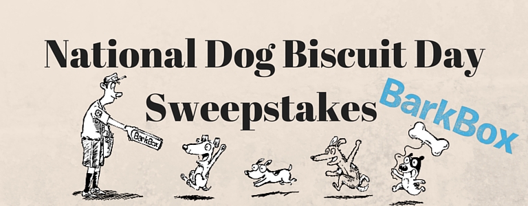National Dog Biscuit Day Sweepstakes-Blog