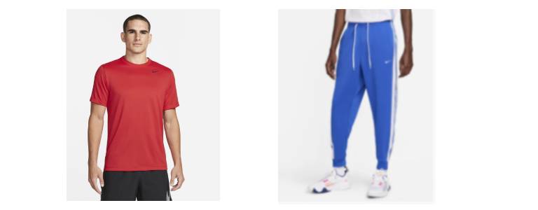 Best men's clothing at Nike