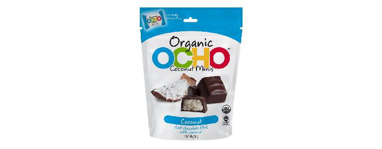 Vegan chocolate coconut mini bars