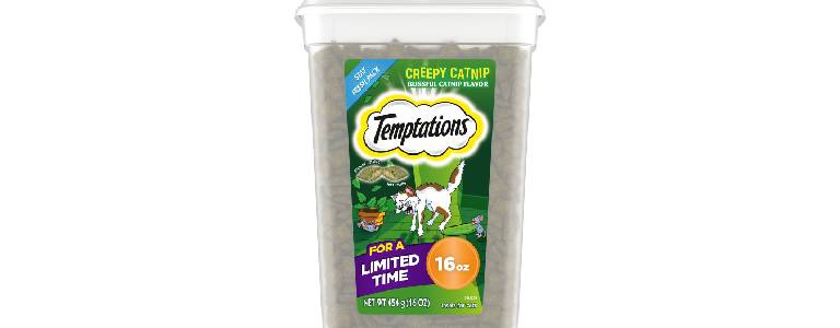Temptations cat Halloween treats