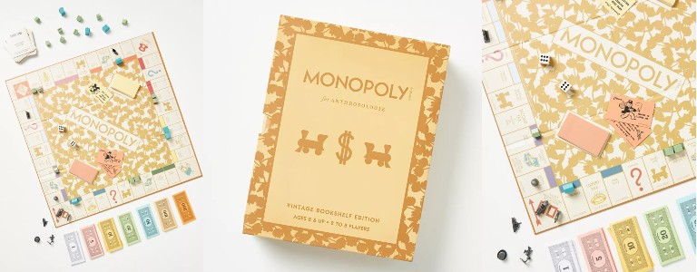 Vintage Monopoly board game from Anthropologie