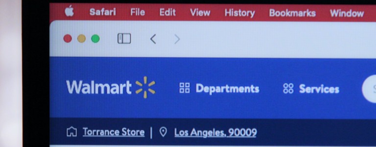 Walmart.com homepage