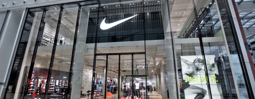 Nike storefront