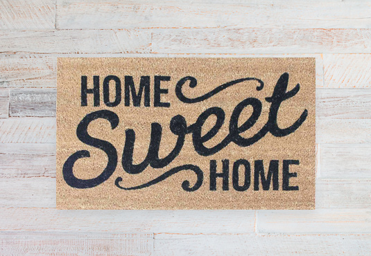 Home Sweet Home Doormat Freebie
