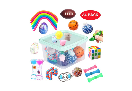 24-Pack Sensory Toy Bundle Freebie