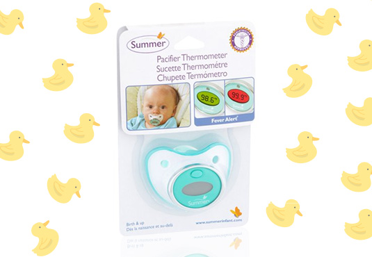 Infant Pacifier Digital Thermometer Freebie