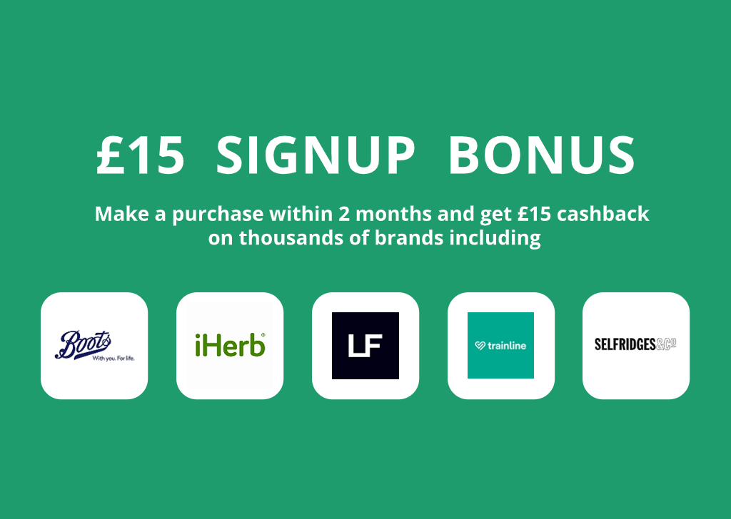 Sign up today and get £15 New Member Bonus 