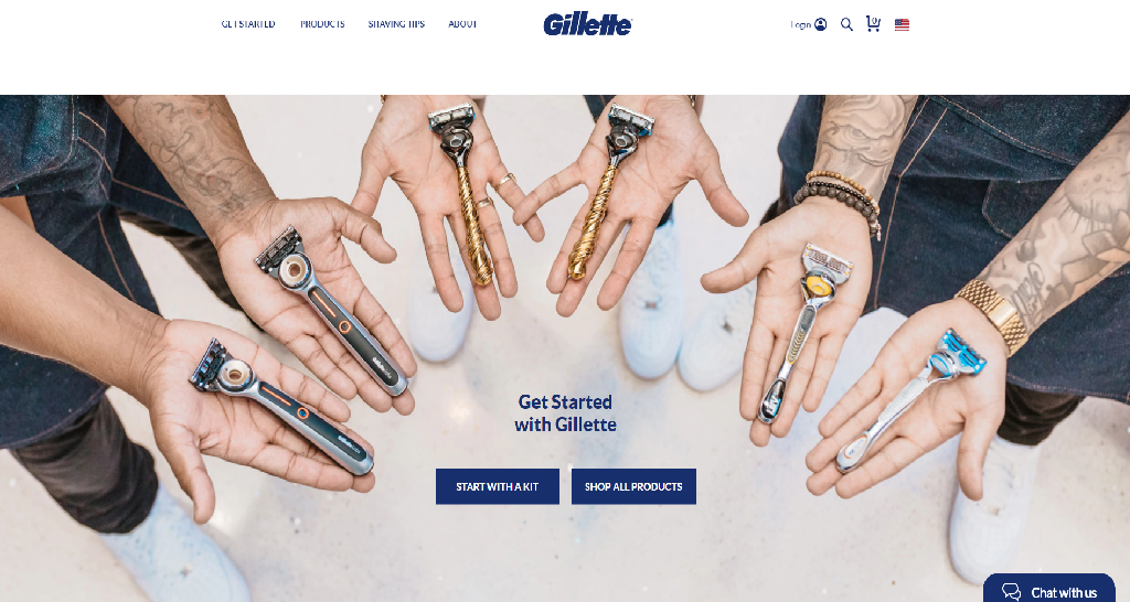 GilletteHomepage Image