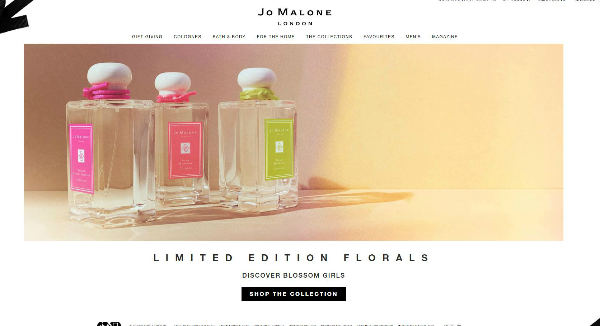 Jo Malone Homepage Image