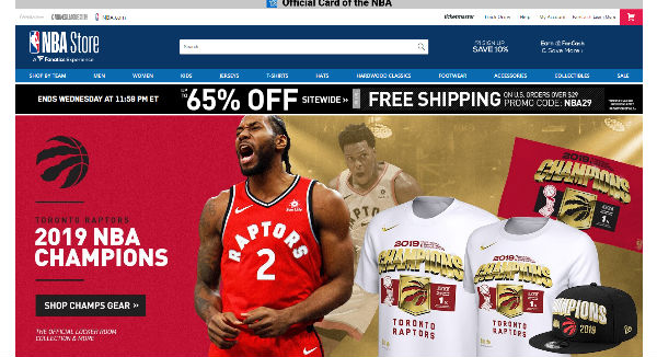 The NBA Store Cash Back Offers, Coupons & Discount Codes