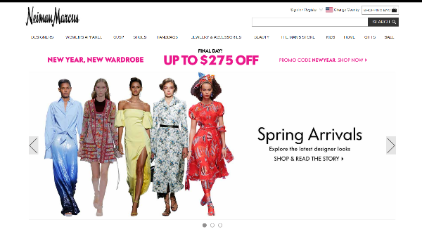 Neiman Marcus Homepage Image