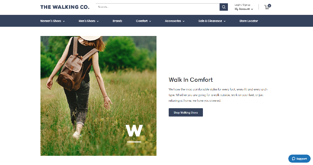 The Walking CompanyHomepage Image
