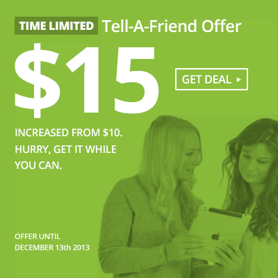 Tell-a-Friend bonus