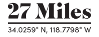27 Miles Malibu Logo