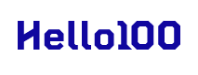 Hello100 Logo