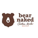 Bear Naked Custom Made Square Logo