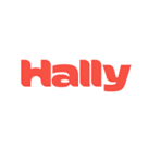 Hally Hair Square Logo