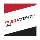 Mega Depot logo