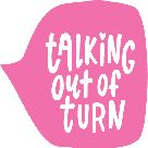 Talking Out of Turn Square Logo