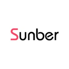 Sunber Hair Square Logo