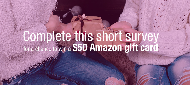Member Survey -  Amazon Giveaway